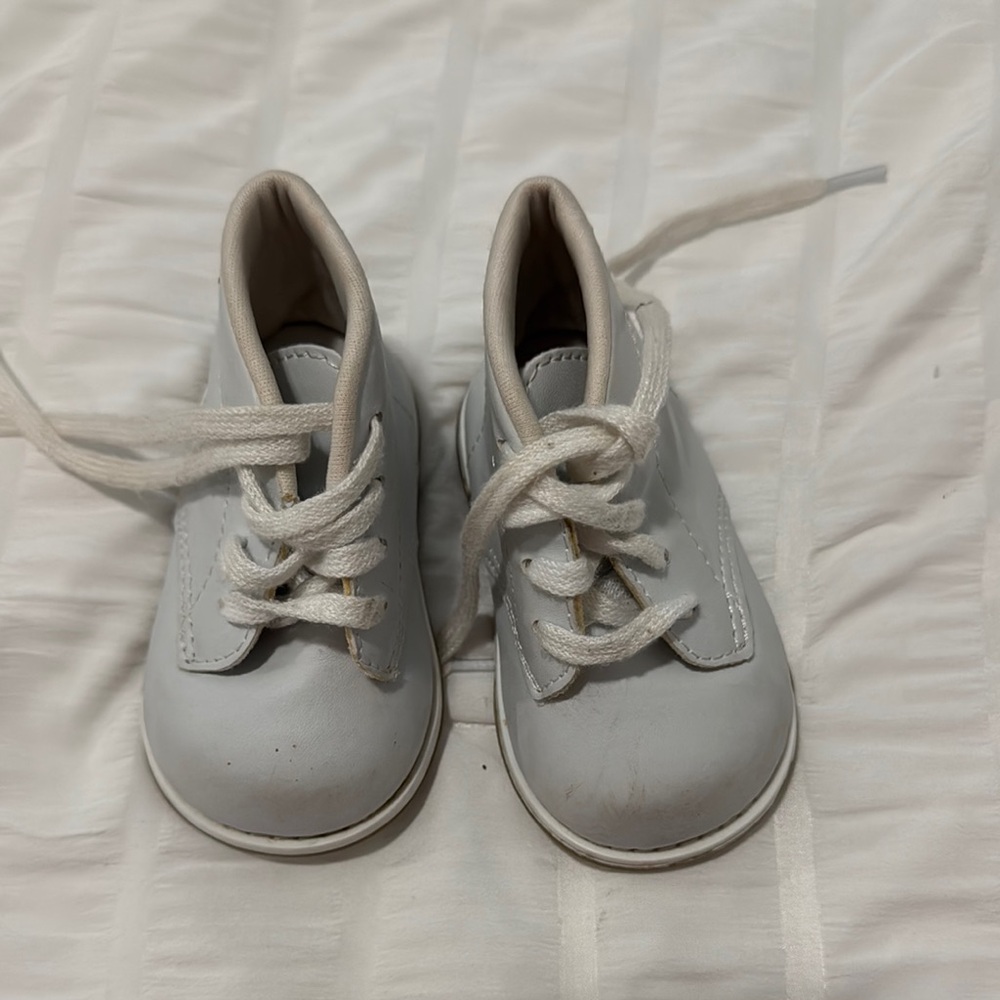 Classic White Kids Shoes